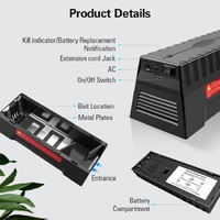 Piège à souris électronique Machine à tuer les rats Piège à rat électronique