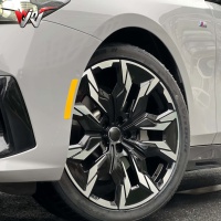 Rines Monobloque Forjados para Autos de Pasajeros, Acabado Negro Brillante con Cara Mecanizada, para BMW Serie 3, 4, 5, 7, M3, M4, M5, X3, X5, X6, G20, G22, G30
