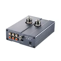 XDuoo MP-01 Préamplificateur phono à tubes, amplificateur pour casque, sortie 6,35 mm, entrée AUX/PHONO pour phonogrames, téléphones, lecteurs CD