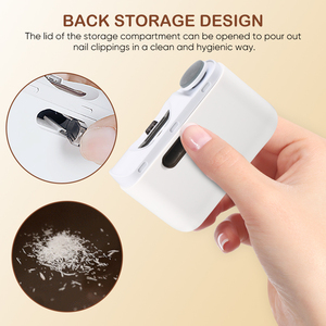 Hot Sell Intelligent Automatic Double Speed <strong>Electric</strong> Nail <strong>Clipper</strong> Elderly Baby Safety Home Using Portable Smart Nail <strong>Clippers</strong>