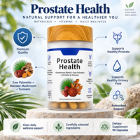 Capsules de Palmier Nain pour la Santé Urinaire et la Prostate des Hommes - Formule à Base de Plantes, Complément Alimentaire, OEM et Marque Privée