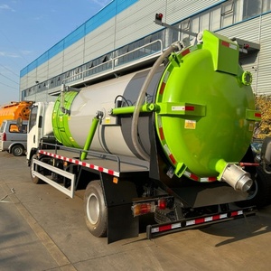 Camion d'aspiration des eaux usées de marque Isuzu 4x2 à conduite à droite de 6 m³ pour la vente - Product Image 2