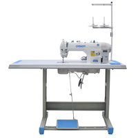 Mini machine à coudre industrielle overlock pour Jack Dress Computer Pattern Flat Lock Double Stitch Flatlock Lockstitch Manual Motor