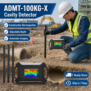 เครื่องตรวจจับพื้นที่ว่าง ADMT-100KG-X ของ Xinsu ความแม่นยำสูง 2% IP55 5-10W สร้างกราฟอัตโนมัติ สำหรับตรวจจับพื้นที่ว่างในถ้ำและพื้นที่ที่มีการเคลื่อนไหว - Product Image 1