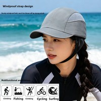 Casquette de cyclisme d'extérieur coupe-vent en fibres de polyester à séchage rapide, protection solaire pour le surf estival transfrontalier