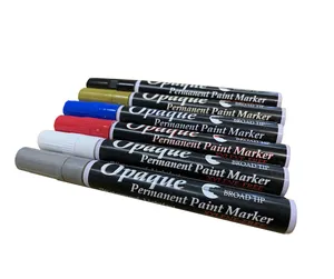 ญี่ปุ่นอลูมิเนียมไซลีนฟรีจากการลงทุนถาวรผ้าอะคริลิค Marker ปากกาสำหรับขายส่ง