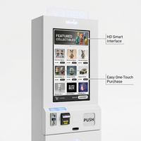 Distributeur automatique intelligent à écran tactile SH-DB10D, kiosque de vente au détail automatisé, paiement multi-mode pour snacks, boissons, boîtes mystères, bijoux, 110-220V