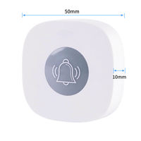 Système d'appel sans fil étanche avec bracelet récepteur 315/433 MHz, portée 150 m, pour serveurs de restaurant, infirmières, hôpitaux