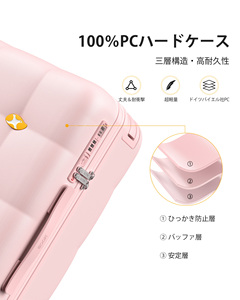 MGB alta calidad caliente estuche rígido lindo rosa encantador carro ancho ABS PC <span class=keywords><strong>cabina</strong></span> llevar maletas equipaje conjunto para niñas mujeres - Product Image 6