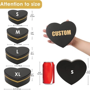 Customized Professional Manufacturer Luxury Jewelry & Watch Heart Shaped <b>Gift</b> <b>Box</b> With Custom Logo - Product Image 3