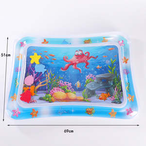 Tapete Inflable para Bebés con Diseño Subacuático, 69x51cm, de PVC, para Uso Doméstico - Product Image 1