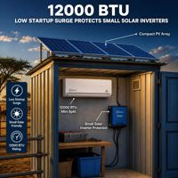 Climatiseur mini-split solaire avec entraînement direct DC solaire et alimentation de secours CA pour le refroidissement des fermes et des entrepôts