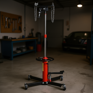 Gato hidráulico de transmisión de 1660 lb (0.75 toneladas) de 2 etapas para elevación de coches, con rotación de 360 grados y construcción de acero. - Product Image 2