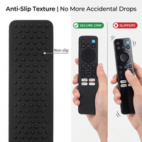 Étui en silicone antichoc pour télécommande Android TV, housse de protection antidérapante pour Mi Box & Redmi STB, prix d'usine en gros