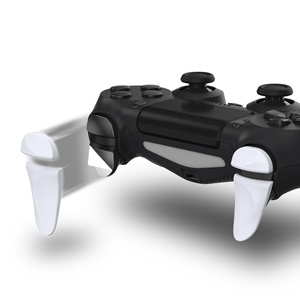 PlayVital EXtremeRate 2 Pairs White Shoulder Buttons Extension Triggers for <b>PS4</b> All Model <b>Controller</b> - Product Image 5