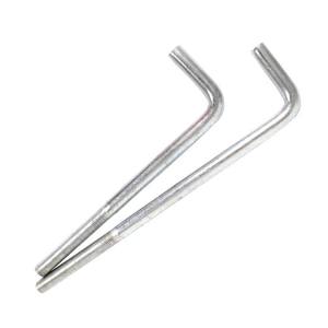 สลักยึดรูปตัวแอลที่มีความแข็งแรงสูงน็อตเหล็กกล้าคาร์บอนชุบสังกะสีเป็นไปตามมาตรฐานของสมอเรือทองเหลือง - Product Image 6