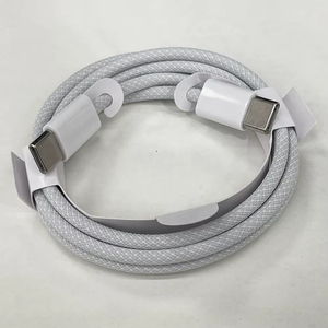 Câble USB-C PD 20W à charge rapide 3A de 1m/2m pour iPhone 14/15/16/17 Pro Max avec emballage (Nylon tressé) - Product Image 3