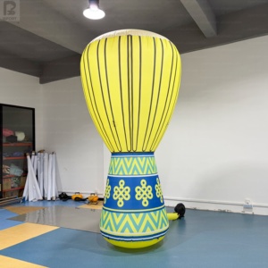 Djembe Gonflable Interactif Géant : Modèle de Percussion Ethnique Idéal pour les Photos – <span class=keywords><strong>Tambour</strong></span> Africain pour Campagnes Culturelles/Événements - Product Image 4