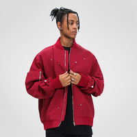 Blouson aviateur en gros, blouson de baseball, nouveau design, blouson bomber unisexe épais