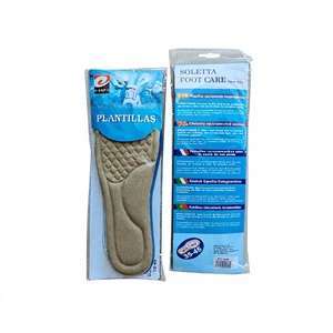 Solette con Supporto per Arco Plantare ERP, Inserti per Scarpe in Materiale Plastico, Dispositivo Medico di Classe II, Beige, Taglie 35-45 - Product Image 1