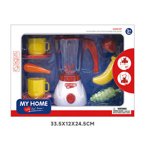 Juguete de Cocina Educativo para Niños Mayores de 3 Años, Juego de Jugos de Juguete con Licuadora Desmontable y Frutas, Juguete de Imitación Más Vendido - Product Image 6