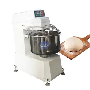 Mezcladora de harina masa de pizza mezclador de pan industrial precios venta máquina mezcladora de masa de harina hornear 50kg 70kg mezclador en espiral