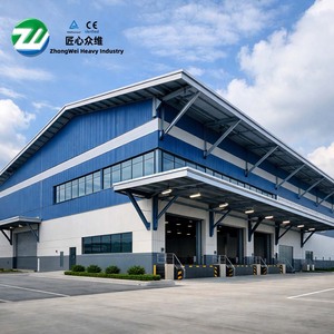 Gratis ontwerp China Goede Kwaliteit Staalconstructie Prefab geprefabriceerde magazijn ontwerp Magazijn bouwkosten - Product Image 1