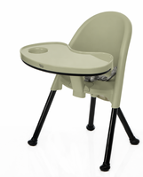 Chaise haute réglable pour bébé, pliable, chaise pour enfants en plastique, sûre, multifonctionnelle, écologique, chaise d'alimentation pour la chambre des enfants