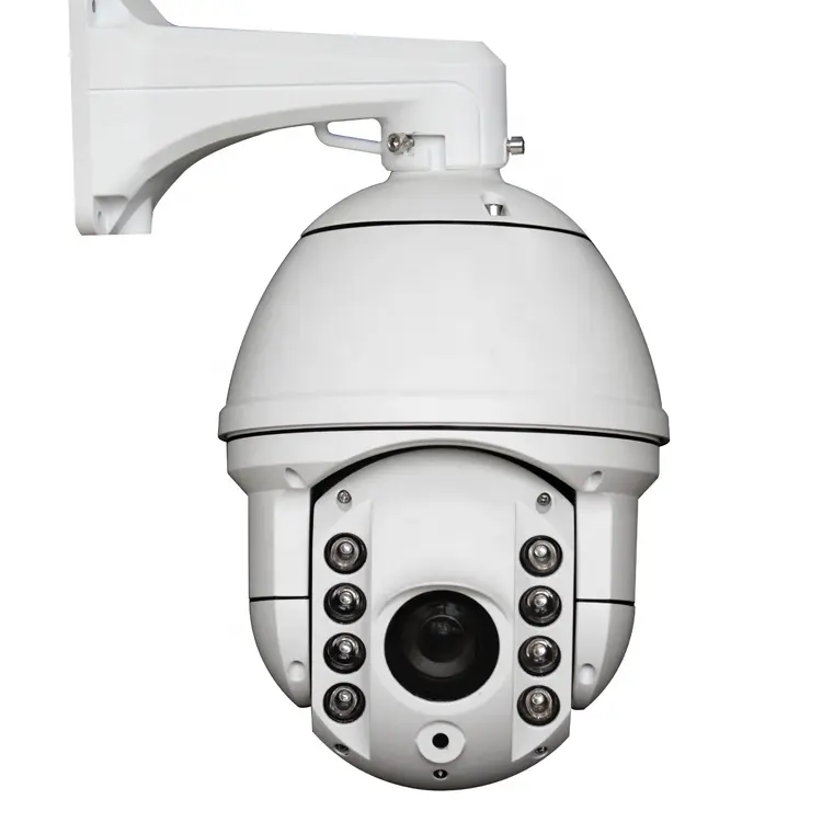 2mp 37x Zoom Quang Học IP66 Chống Thấm Nước 300M IR LED Tầm Xa Tốc Độ Cao Dome IP Camera Với Gạt Nước