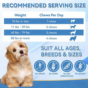 WellSpring Masticables para Alergias e Inmunidad para Perros, 200 Masticables Blandos con Aceite de Pescado, Mezcla Probiótica, Quercetina, Calostro, Bromelina, Sin Granos - Product Image 3