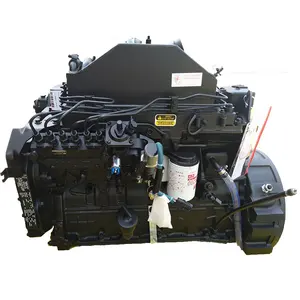 Motor mekanik mesin Diesel 6 silinder 6BTA perakitan mesin Diesel