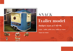 Cà phê tùy chỉnh Trailer/BBQ/thức ăn nhanh/Snack máy thực phẩm di động xe tải đầy đủ tiện nghi nhà bếp nhà hàng - Product Image 6