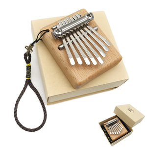 Mini En <span class=keywords><strong>Bois</strong></span> Instruments <span class=keywords><strong>de</strong></span> <span class=keywords><strong>Musique</strong></span> <span class=keywords><strong>Pour</strong></span> Enfants Kalimba 8 touches Pouce Doigt Piano - Product Image 6