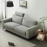 Canapé-lit pliant Somnus 2-en-1 multifonctionnel minimaliste pour petits appartements, salons, hôtels et bureaux (simple/double)