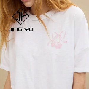 Camiseta de Playa de Color Sólido en Oferta, Camiseta Informal Holgada de Alta Calidad, Camiseta Personalizada de Algodón Orgánico Transpirable - Product Image 2