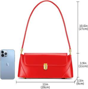 Sacs à main personnalisés, sacs à main classiques de luxe, sacs à main de haute qualité pour femmes, sacs à main sous le bras, sacs à main à fermeture éclair en PU - Product Image 3