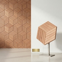 Paneles Decorativos de PET Absorbentes de Sonido, Alta Reducción de Ruido (0.8) con Impresión UV