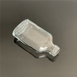 100 ml 3.4 oz Mini Glass <strong>Flask</strong> Liquor <strong>Bottle</strong> - Product Image 2