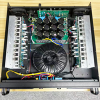 2X800W Profesyonel Güç Amplifikatörü, 2U Sınıf H (8/4-ohm Empedansı destekler), KTV, Açık Hava Partileri ve Sahneler için Uygundur.