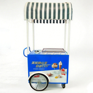 Mobile Ice Cream Truck with Freezer for Park Vending Ice Cream Sandwiches - Product Image 2
