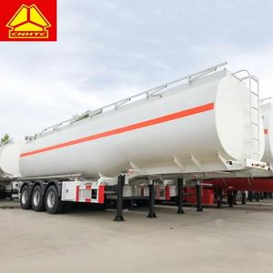 Chine 3 essieux mazout diesel citerne semi-remorque camion Howo 45000 litres réservoir d'huile camion semi-remorque essence citerne Traile - Product Image 5