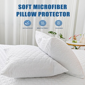 Sarung bantal ritsleting ukuran standar 20 "X 26", pelindung bantal antiair antilembap 4 pak - Product Image 6