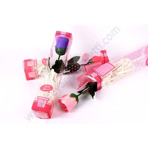 วันวาเลนไทน์ Rose กล่องสบู่กุหลาบ Forever Galaxy ตกแต่ง I Love You กล่องดอกไม้ประดิษฐ์ Preserved ของขวัญวาเลนไทน์ - Product Image 4