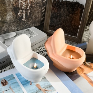 Molde de silicona con forma de inodoro 3D para velas, para decoración del hogar DIY, ecológico y apto para lavavajillas, molde de resina - Product Image 5