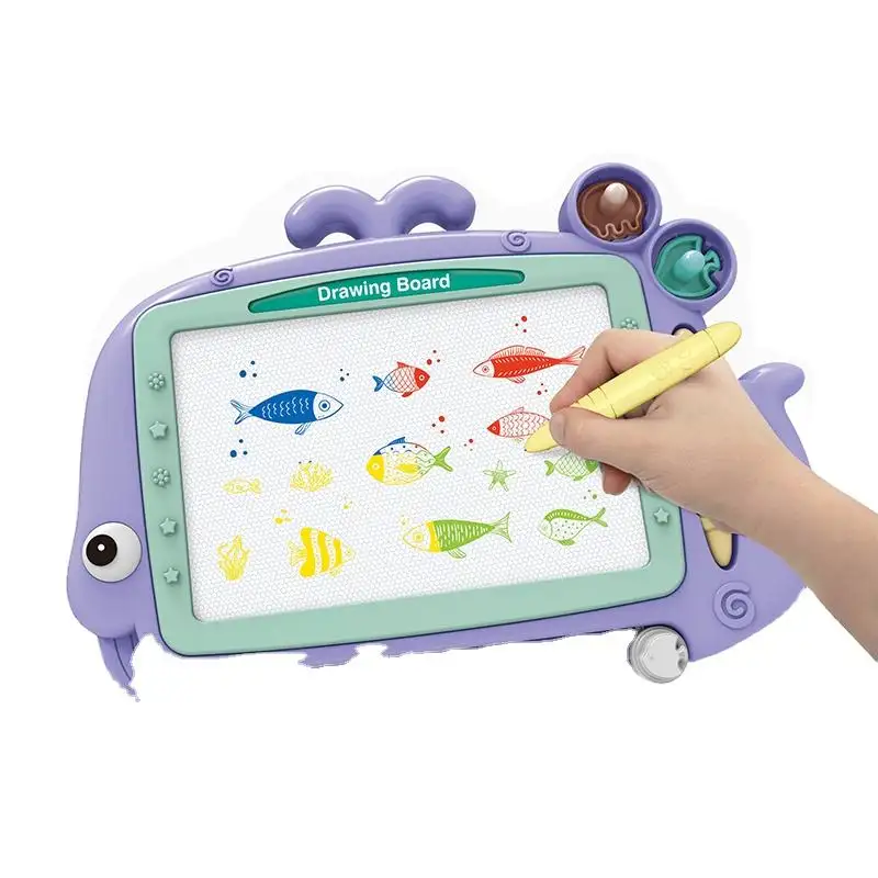 Magnetic Drawing Board For Toddlers Travel Size Toddler Sketch Colorful Erasable kids writing tablet