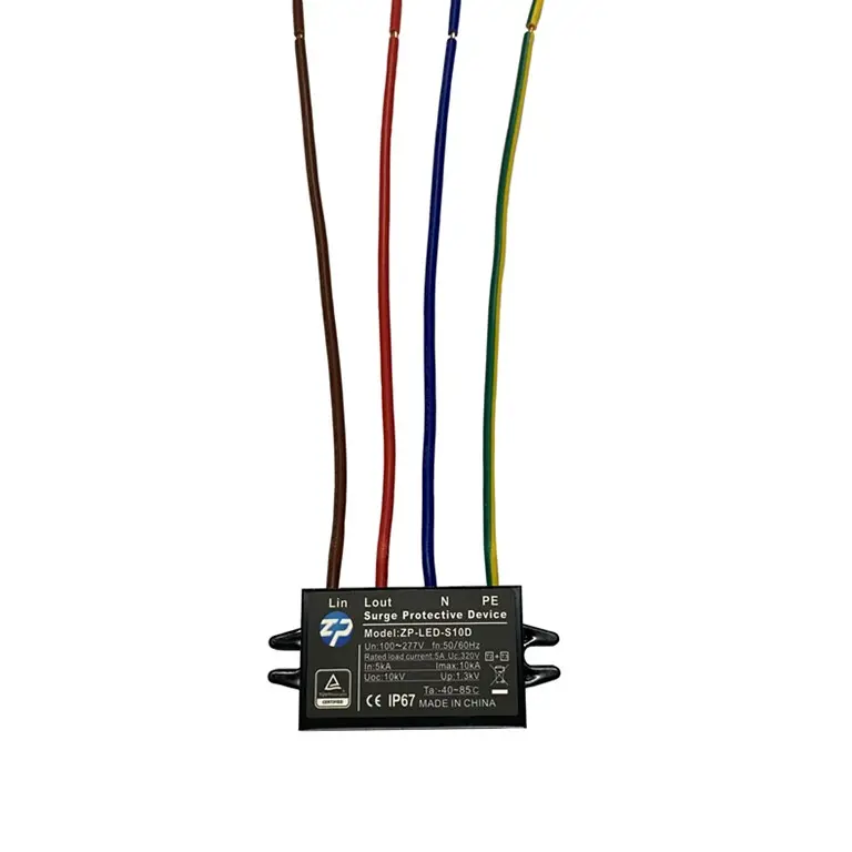 Dispositivo de protección contra sobretensiones, serie 4L 10ka 10kv Led, Spd