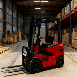 Carretilla elevadora eléctrica de 1 tonelada, carretilla elevadora pequeña para manipulación - Product Image 5