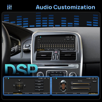 Lecteur multimédia Android 14 pour voiture LHD 8,8 pouces pour Volvo XC60 2009-2017, écran Carplay, 4G, BT, WIFI, radio FM, système vidéo pour voiture