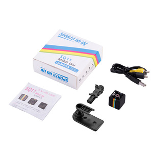 SQ11 Mini Máy Ảnh DVR HD 1080P 6 LED Thể Thao Ghi Âm Không Dây Máy Ảnh Hỗ Trợ Màn Hình Phát Hiện & IR Tầm Nhìn Ban Đêm & TF Thẻ Cam - Product Image 3