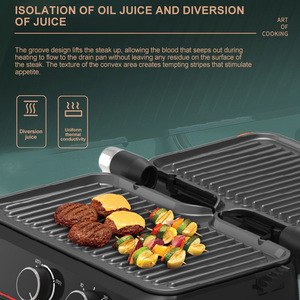 เครื่องทำวาฟเฟิลและแซนวิชแบบเปลี่ยนแผ่นได้ 2-in-1 รุ่น SOKANY08145 สำหรับการค้าต่างประเทศ - Product Image 3